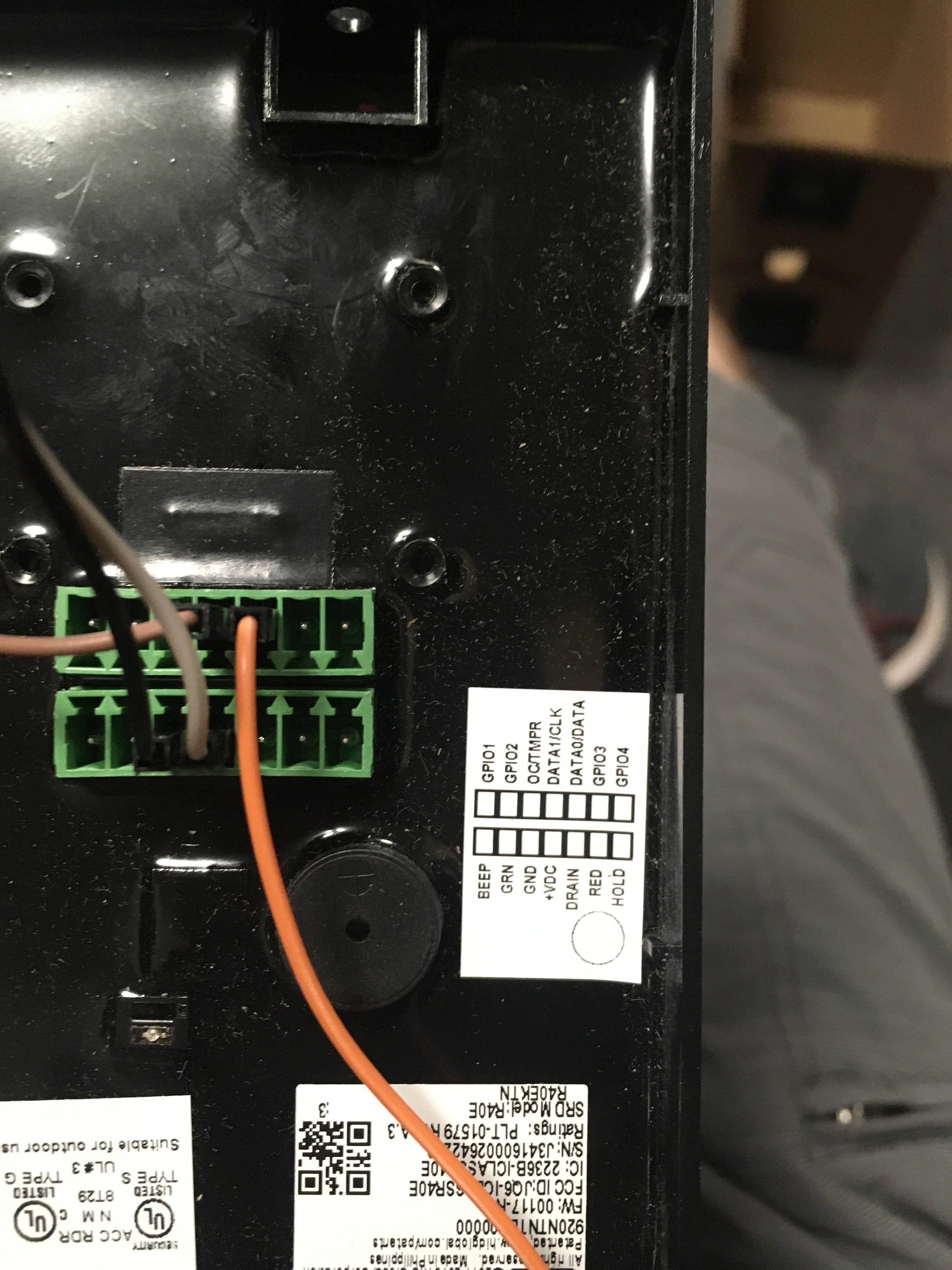 back of an R40